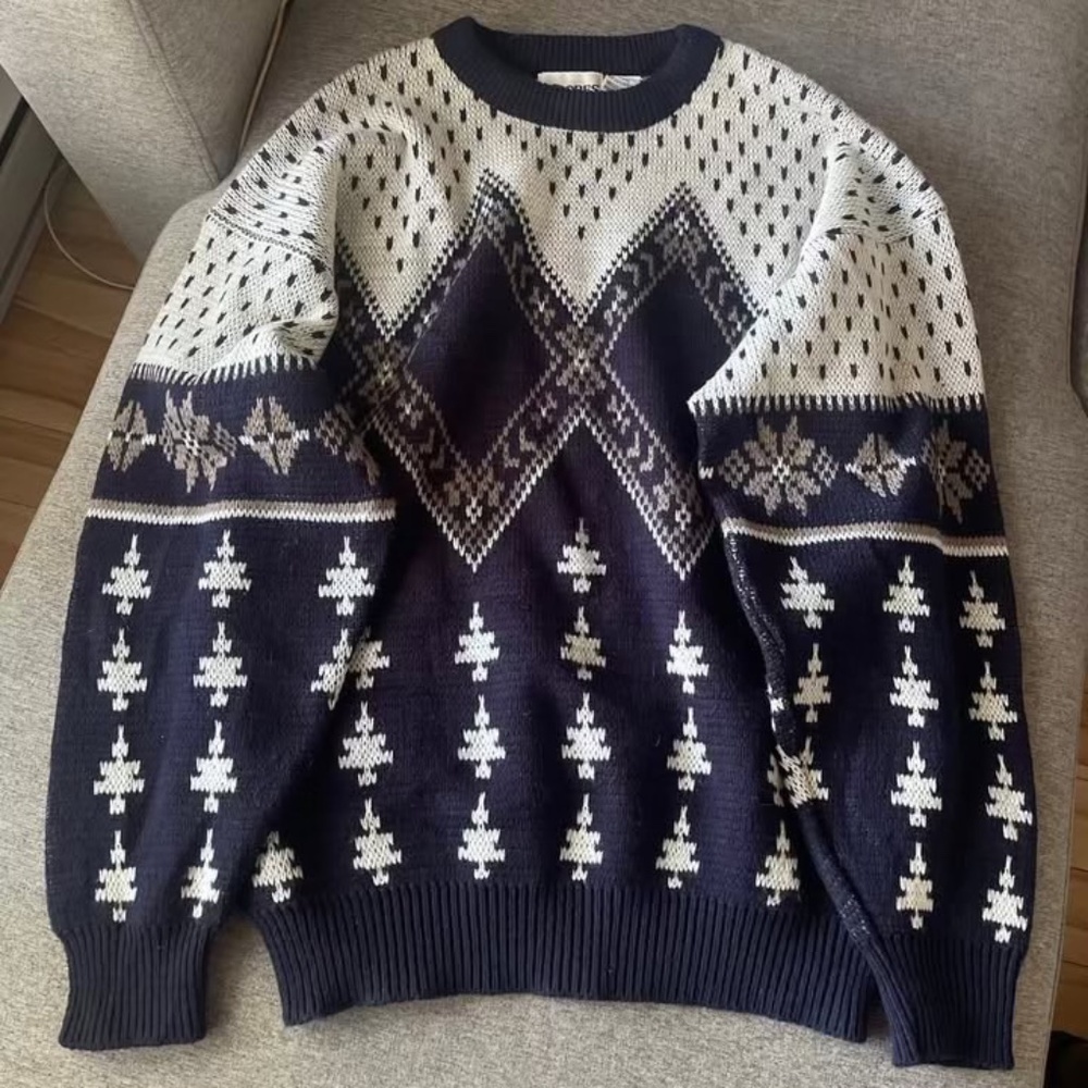vintage acrylic knitting